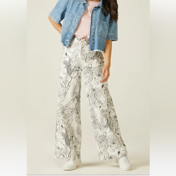 Soft Surroundings Womens Medium Boho Pull On Pants Flowy Bohemian Printed Batik - Picture 1 of 12